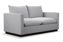 Olivia Twin Size Sleeper Sofa Bed :: Leg Finish: Espresso / Sleeper Option: Deluxe Innerspring Mattress