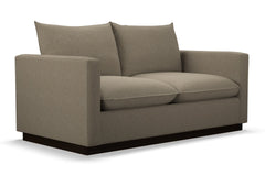 Olivia Twin Size Sleeper Sofa Bed :: Leg Finish: Espresso / Sleeper Option: Deluxe Innerspring Mattress