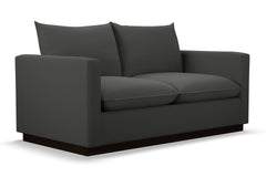 Olivia Twin Size Sleeper Sofa Bed :: Leg Finish: Espresso / Sleeper Option: Memory Foam Mattress