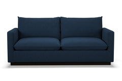 Olivia Queen Size Sleeper Sofa Bed :: Leg Finish: Espresso / Sleeper Option: Memory Foam Mattress