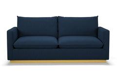 Olivia Queen Size Sleeper Sofa Bed :: Leg Finish: Natural / Sleeper Option: Memory Foam Mattress