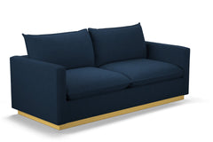 Olivia Queen Size Sleeper Sofa Bed :: Leg Finish: Natural / Sleeper Option: Memory Foam Mattress