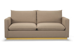 Olivia Queen Size Sleeper Sofa Bed :: Leg Finish: Natural / Sleeper Option: Memory Foam Mattress