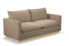 Olivia Queen Size Sleeper Sofa Bed :: Leg Finish: Natural / Sleeper Option: Deluxe Innerspring Mattress