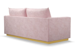 Olivia Queen Size Sleeper Sofa Bed :: Leg Finish: Natural / Sleeper Option: Deluxe Innerspring Mattress