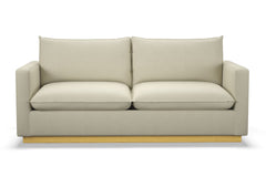 Olivia Queen Size Sleeper Sofa Bed :: Leg Finish: Natural / Sleeper Option: Deluxe Innerspring Mattress