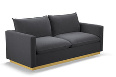 Olivia Queen Size Sleeper Sofa Bed :: Leg Finish: Natural / Sleeper Option: Memory Foam Mattress