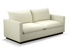 Olivia Queen Size Sleeper Sofa Bed :: Leg Finish: Espresso / Sleeper Option: Memory Foam Mattress