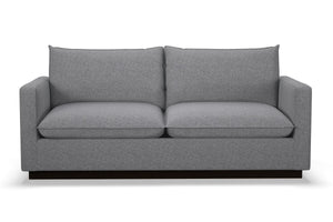 Olivia Queen Size Sleeper Sofa Bed :: Leg Finish: Espresso / Sleeper Option: Deluxe Innerspring Mattress