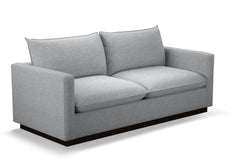 Olivia Queen Size Sleeper Sofa Bed :: Leg Finish: Espresso / Sleeper Option: Memory Foam Mattress