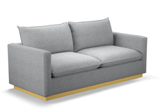Olivia Queen Size Sleeper Sofa Bed :: Leg Finish: Natural / Sleeper Option: Memory Foam Mattress