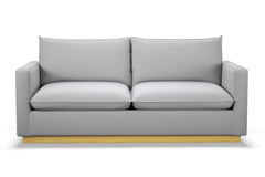 Olivia Queen Size Sleeper Sofa Bed :: Leg Finish: Natural / Sleeper Option: Memory Foam Mattress