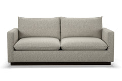 Olivia Queen Size Sleeper Sofa Bed :: Leg Finish: Espresso / Sleeper Option: Memory Foam Mattress
