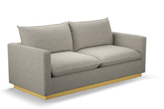 Olivia Queen Size Sleeper Sofa Bed :: Leg Finish: Natural / Sleeper Option: Deluxe Innerspring Mattress