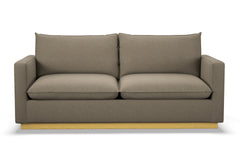 Olivia Queen Size Sleeper Sofa Bed :: Leg Finish: Natural / Sleeper Option: Deluxe Innerspring Mattress