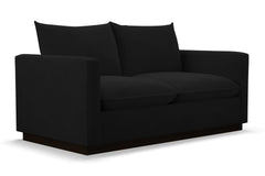 Olivia Twin Size Sleeper Sofa Bed :: Leg Finish: Espresso / Sleeper Option: Deluxe Innerspring Mattress