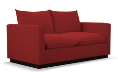 Olivia Apartment Size Sleeper Sofa Bed :: Leg Finish: Espresso / Sleeper Option: Deluxe Innerspring Mattress