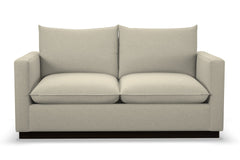 Olivia Apartment Size Sleeper Sofa Bed :: Leg Finish: Espresso / Sleeper Option: Deluxe Innerspring Mattress