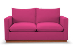 Olivia Apartment Size Sofa :: Leg Finish: Pecan / Size: Apartment Size - 71&quot;w