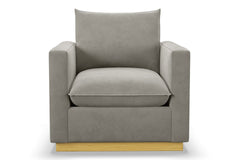 Olivia Chair :: Leg Finish: Natural