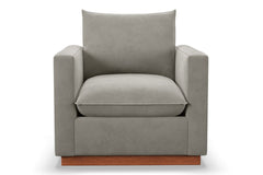 Olivia Chair :: Leg Finish: Pecan