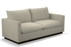 Olivia Queen Size Sleeper Sofa Bed :: Leg Finish: Espresso / Sleeper Option: Deluxe Innerspring Mattress