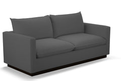 Olivia Queen Size Sleeper Sofa Bed :: Leg Finish: Espresso / Sleeper Option: Memory Foam Mattress