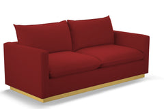 Olivia Queen Size Sleeper Sofa Bed :: Leg Finish: Natural / Sleeper Option: Memory Foam Mattress