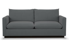 Olivia Queen Size Sleeper Sofa Bed :: Leg Finish: Espresso / Sleeper Option: Deluxe Innerspring Mattress