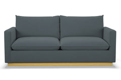 Olivia Queen Size Sleeper Sofa Bed :: Leg Finish: Natural / Sleeper Option: Memory Foam Mattress