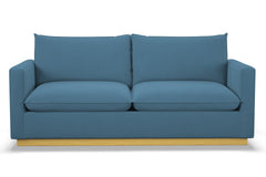 Olivia Queen Size Sleeper Sofa Bed :: Leg Finish: Natural / Sleeper Option: Memory Foam Mattress