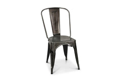 Oxford Metal Chair- Set of 4 GUNMETAL - Apt2B
