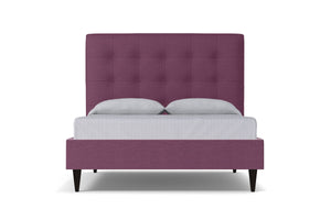 Palmer Drive Upholstered Platform Bed :: Leg Finish: Espresso / Size: Full