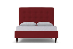 Palmer Drive Upholstered Platform Bed :: Leg Finish: Espresso / Size: California King