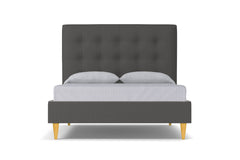 Palmer Drive Upholstered Platform Bed :: Leg Finish: Natural / Size: Full