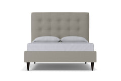 Palmer Drive Upholstered Platform Bed :: Leg Finish: Espresso / Size: Full