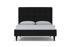 Palmer Drive Upholstered Platform Bed :: Leg Finish: Espresso / Size: Full