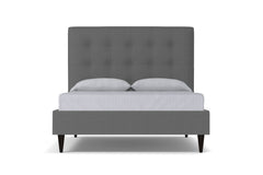 Palmer Drive Upholstered Platform Bed :: Leg Finish: Espresso / Size: Full