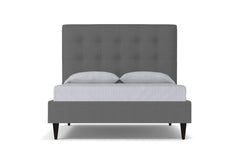 Palmer Drive Upholstered Platform Bed :: Leg Finish: Espresso / Size: Full