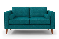 Samson Apartment Size Sofa :: Leg Finish: Pecan / Size: Apartment Size - 74&quot;w