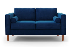 Samson Apartment Size Sofa :: Leg Finish: Pecan / Size: Apartment Size - 74&quot;w