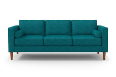 Samson Sofa :: Leg Finish: Pecan