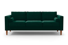 Samson Sofa :: Leg Finish: Pecan