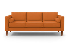 Samson Sofa :: Leg Finish: Pecan