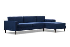 Samson 2pc Sectional Sofa :: Leg Finish: Espresso / Configuration: RAF - Chaise on the Right