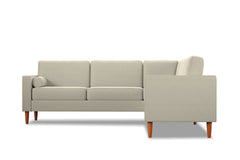 Samson 2pc L-Sectional w/ Loveseat :: Leg Finish: Pecan