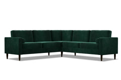 Samson 2pc L-Sectional w/ Loveseat :: Leg Finish: Espresso