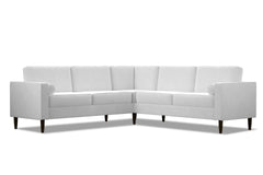 Samson 2pc L-Sectional w/ Loveseat :: Leg Finish: Espresso