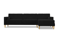 Samson 2pc Sectional Sofa :: Leg Finish: Natural / Configuration: RAF - Chaise on the Right