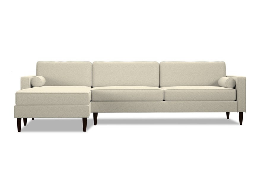 Samson 2pc Sectional Sofa :: Leg Finish: Espresso
